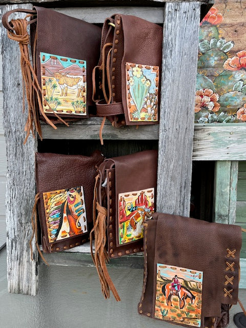 Painted Patch Crossbody