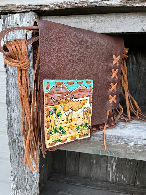 Painted Patch Crossbody