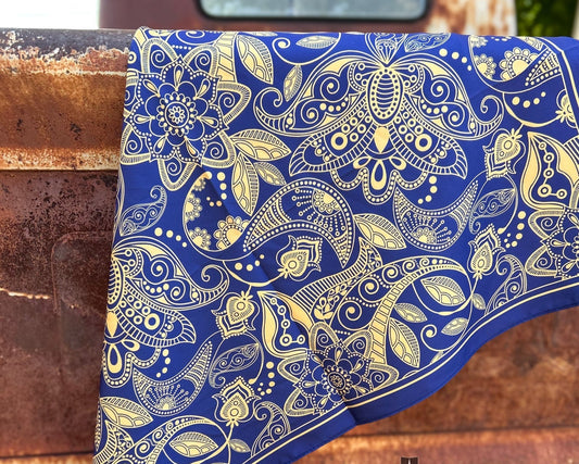 SMALL Punchy Paisley Wild Rag